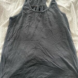 Women’s Black Scoop Neck Racerback Tank Top